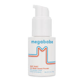 Megababe Poudre absorbante avec pompe pour le buste et zones sensibles.