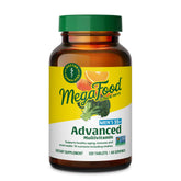 MegaFood Advanced Multivitamin Homme 55+ – bouteille: soutien potentiel énergie et immunité.