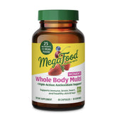 MegaFood multivitamine femmes en bouteille pour énergie et vitalité quotidiennes.