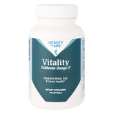 Melaleuca Coldwater Omega-3 – bouteille et étiquette nettes, soutien potentiel au bien-être quotidien.