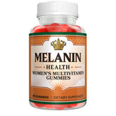 Melanin Health – bouteille de gummies quotidiens pour énergie et immunité.