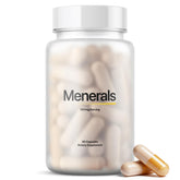 Menerals Multivitamine Homme, bouteille prête pour une énergie durable au quotidien.
