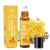 MenstrEaze Roll-On Hélichryse et Ricin — application ciblée sous l’œil pour l’éclat