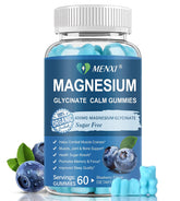 Gommes MENXI Magnesium emballage: pratique pour un calme potentiel.