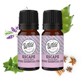 mEssentials Escape: bouteilles 10 ml 2 pack pour diffusion apaisante.