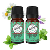 mEssentials Migraine Relief – bouteilles 10 ml, utilisation pratique pour soulager les tensions