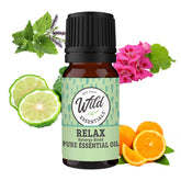 mEssentials Relax: bouteille 10 ml prête à diffuser pour calmer l'esprit.