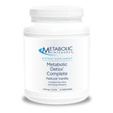 Metabolic Detox Complete en bouteille vanille, soutien potentiel lors d'un programme detox