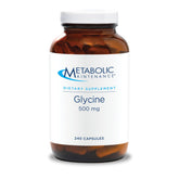 Metabolic Maintenance Glycine, bouteille versée, soutien potentiel au foie et au sommeil sain