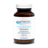Metabolic Maintenance Silymarin, bouteille: soutien hépatique quotidien dans une routine de bien-être.
