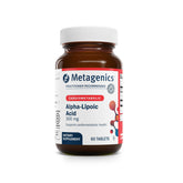 Metagenics Acide Alpha-Lipoïque, tablettes-bouteille: soutien métabolique et antioxydant au quotidien.