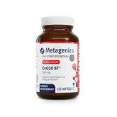 Metagenics CoQ10 ST-100, bouteille visible, soutient énergie et cœur.