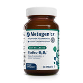 Metagenics Cortico-B5B6 bouteille montrant le packaging et le soutien énergétique potentiel