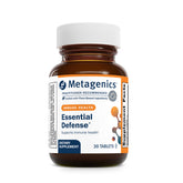 Metagenics Essential Defense : bouteille de comprimés pour soutenir l'immunité au quotidien.