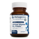 Metagenics Intrinsi B12-Folate – bouteille et étiquette, soutien énergétique potentiel.