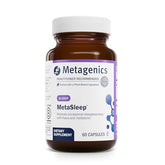 Metagenics MetaSleep: boîte etui, présentation pratique pour soutenir une routine nocturne détendue.