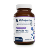 MyoCalm Plus par Metagenics, capsules, soutien relaxation musculaire et calme nerveux.