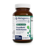 Metagenics PhytoMulti Sans Fer, bouteille: soutien potentiel à l'énergie et aux nutriments quotidiens.