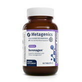Metagenics Serenagen – Bouteille de 60 tablettes, soutien du calme et de la concentration.