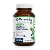 Emballage Metagenics UltraFlora Kids, soutien digestif quotidien pour enfants.
