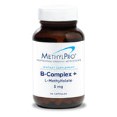 MethylPro B Complex capsules et emballage pratique pour une prise quotidienne