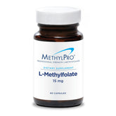 MethylPro L-Méthylfolate 15 mg boîte 60 capsules soutien concentration.