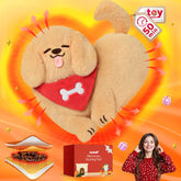 Mewaii Corgi doudou thermique au micro-ondes, chaleur durable