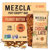 Barre Mezcla montrant la base croustillante, texture légère et énergie rapide.