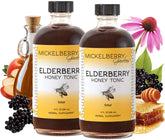 Sirop de sureau Mickelberry Gardens dans une bouteille, usage quotidien possible