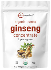 Micro Ingredients ginseng rouge Coréen en poudre 200:1, énergie durable.