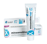 Miradent Mirasensitive hap+ tube 50 ml, protection quotidienne des dents sensibles.