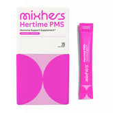 Mixhers Hertime sachets-boisson fraise citronnade, pratique pour la routine quotidienne.