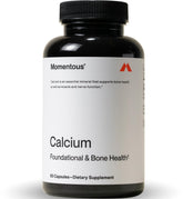 Momentous Calcium avec DimaCal - bouteille visible, soutien quotidien des os