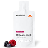 Momentous Collagen Shot : bouteille pour versement facile et utilisation rapide.