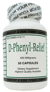 Montiff Pure D-Phényl Relief – bouteille, praticité au quotidien.