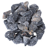 mookaitedecor quartz noir rutile brut, couleur naturelle et texture riche.