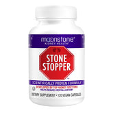 Moonstone Stone Stopper emballage montrant le conditionnement pratique et le soutien potentiel à la santé rénale