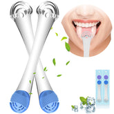 Moosec grattoir langue double-face pour un nettoyage efficace