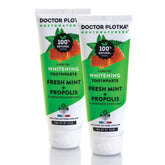 Dentifrice Mouthwatchers blanchissant sans fluor, tube recyclable.