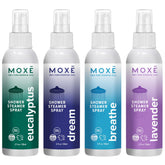 MOXE Aromathérapie Douche Eucalyptus : bouffée rafraîchissante pour démarrer la journée.