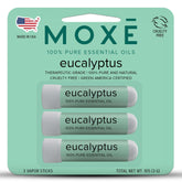 MOXĒ inhalateur eucalyptus compact – aromathérapie sans désordre au quotidien.