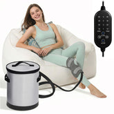 MQ 14 QT – Ensemble glace genou avec soutien et utilisation post-chirurgie.