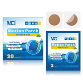 MQ Patch anti mal de mer couleur sombre, discret et pratique en voyage