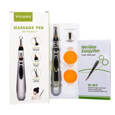 MQFORU stylo acupuncture électronique, usage visage et corps, détente sans douleur.