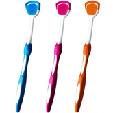 MR LION brosse-langue ergonomique facilite un usage quotidien et une haleine plus fraîche.
