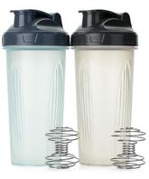Mr. Pen Shaker: deux bouteilles 28oz transparentes, idéales pour entraînement et récupération.