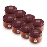 Bougie Mrs Meyer's en etain gingembre epices ambiance chaleureuse