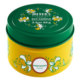 Bougie MRS MEYER'S CLEAN DAY au chèvrefeuille dans sa boîte décorative