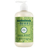 Savon MRS MEYER'S CLEAN DAY Iowa Pine en flacon, nettoie et parfume les mains.