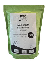 MS Finechem Magnesium Bisglycinate, poudre non aromatisée facile à dissoudre dans l'eau.
